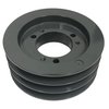 B B Manufacturing Bushing 3 Groove V-Belt Pulley 14.4 inch OD 3C140E